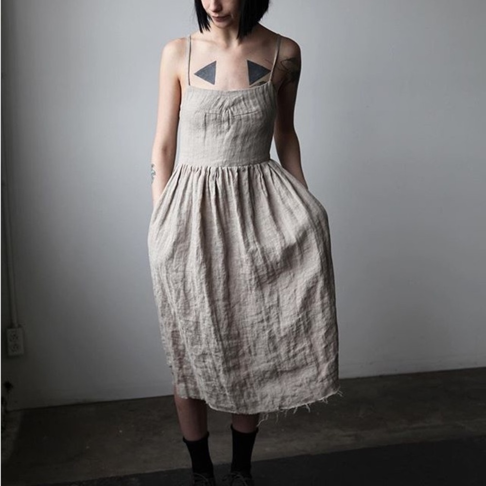 Ovate - striped Matilde dress size small